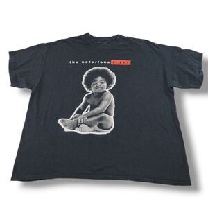 The Notorious BIG Shirt Size 2X Biggie Smalls Rap Tee Graphic Tee Graphic Print